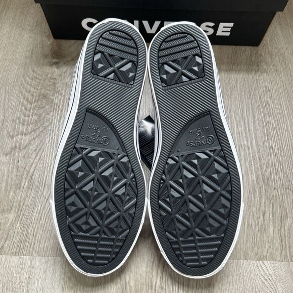 Converse CTAS Malden Street Mid Canvas Mens 11 Gray Shoes Sneakers A09499C NEW - Picture 7 of 10